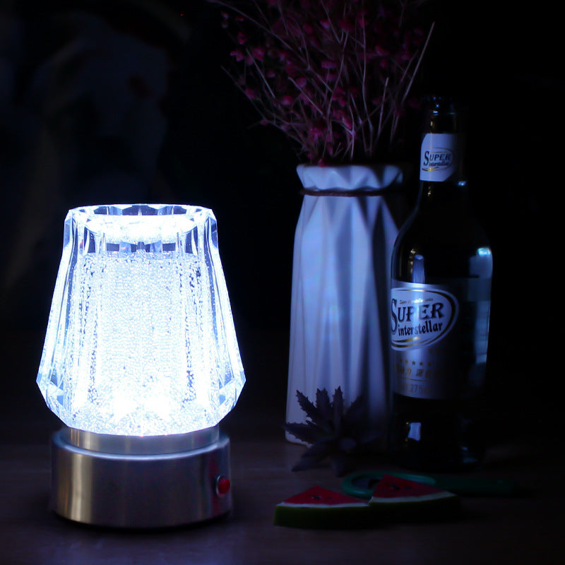 Crystal Column Bar Night Light