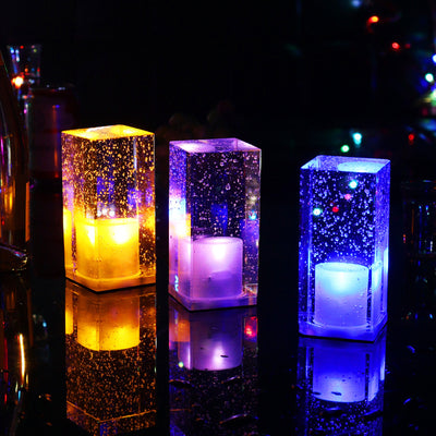 Crystal Column Bar Night Light