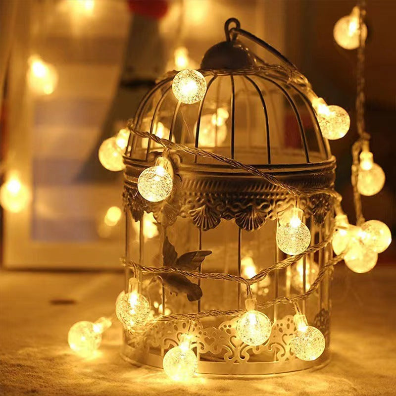 Crystal Bubble Ball String LED Fairy Light