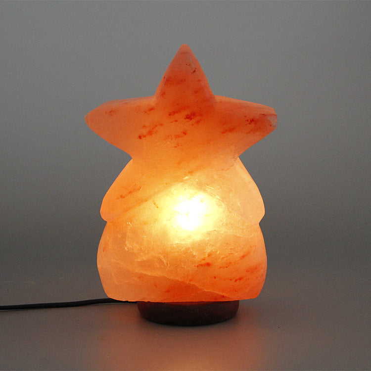 Salt Night Light, Star Salt Light