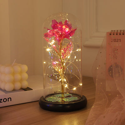 Forever Preserved  Rose In Dome, Flower Night Light