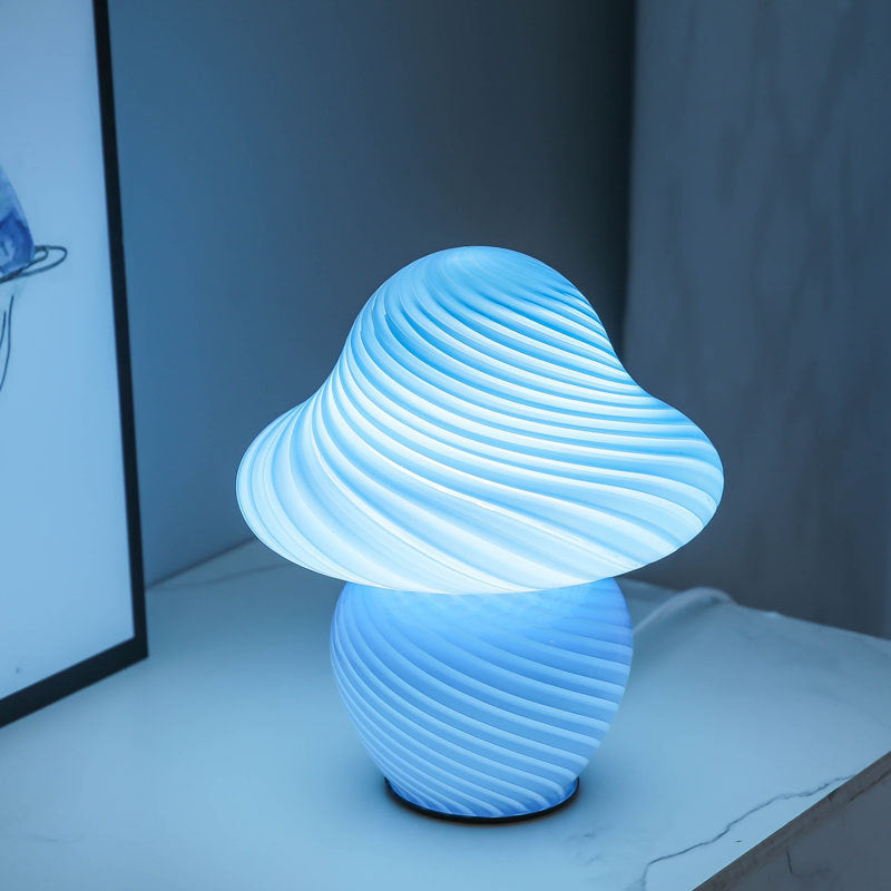 Mushroom Glass Night Light