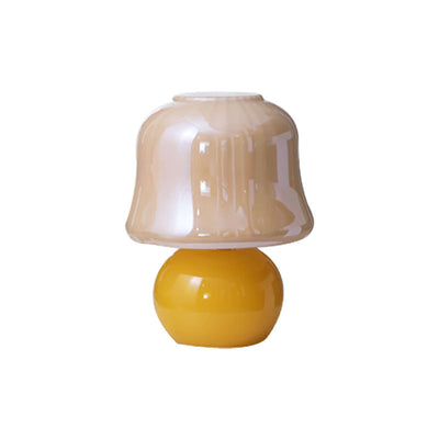 Mushroom Glass Table Light