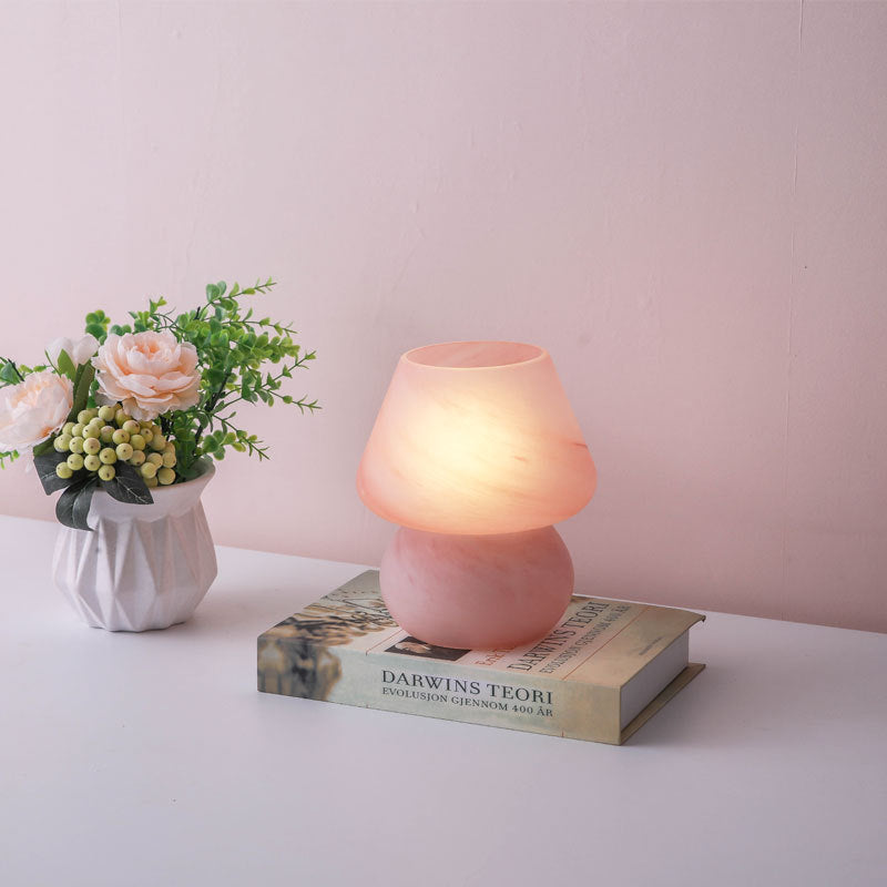 Mushroom Glass Night Light