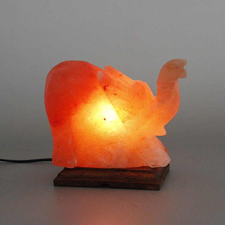 Salt Night Light, Elephant Salt Light