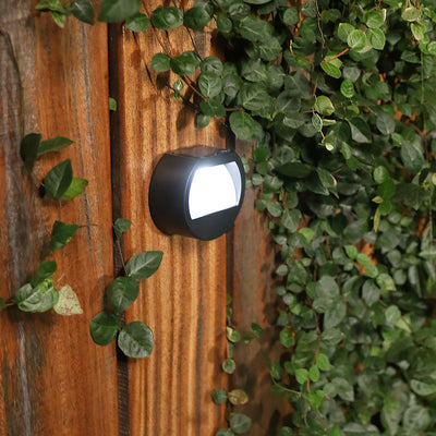 Circle Solar Fence Light - Set of 4