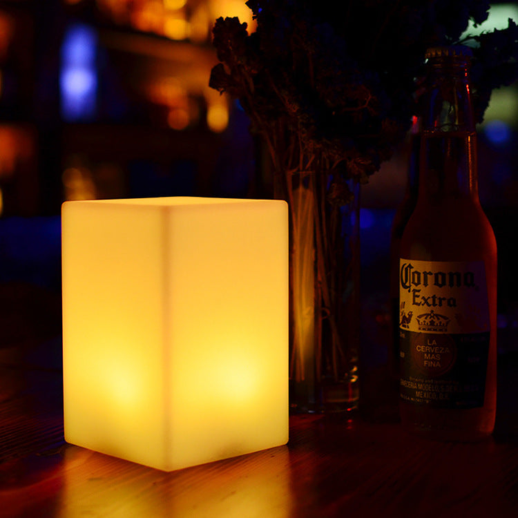 Square Column Bar Table Light