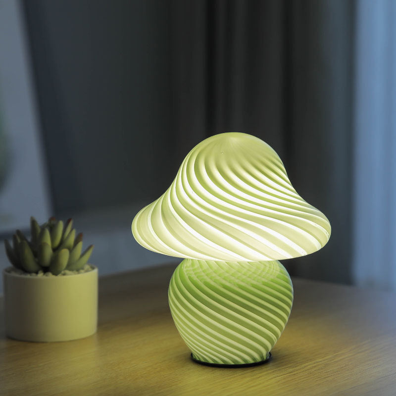 Mushroom Glass Night Light