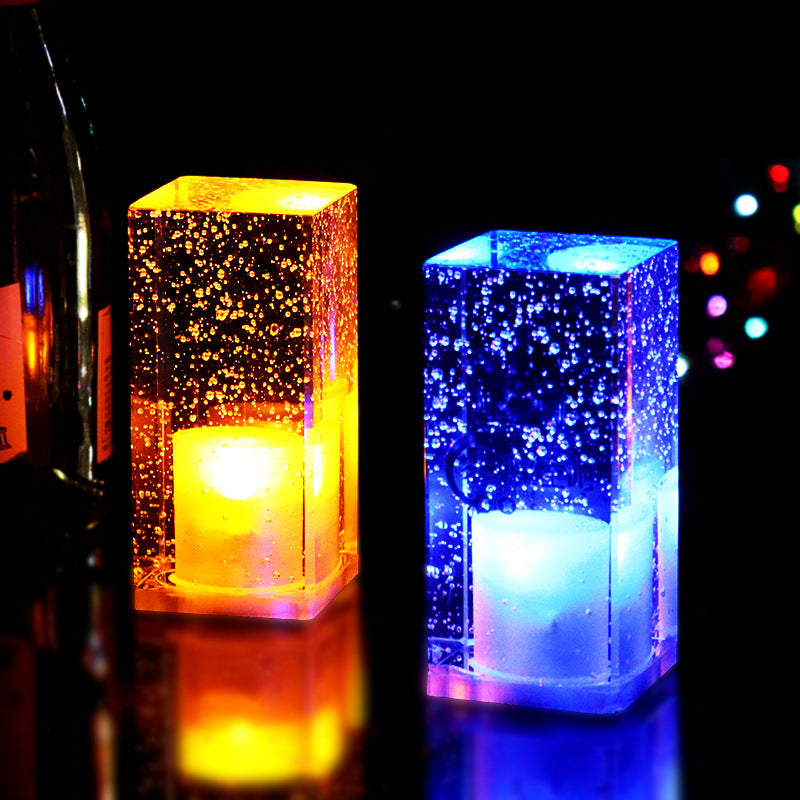 Crystal Column Bar Night Light