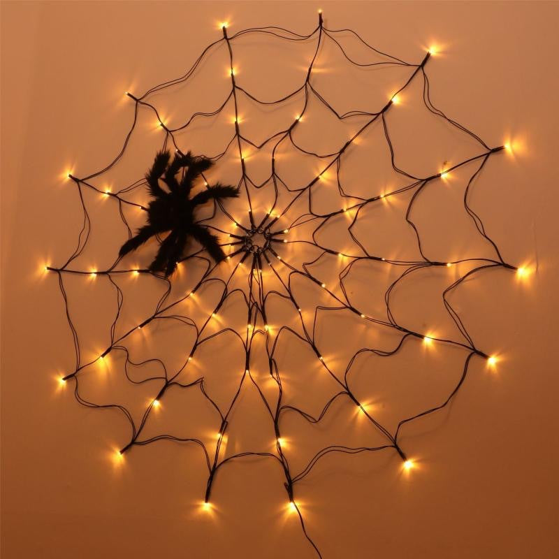 Spider Web LED Light 60cm Diameter String Lights