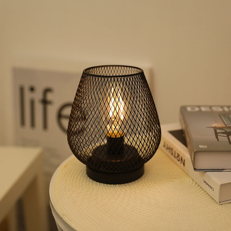 Creative Wire Mesh Night Light, Bar Table Light