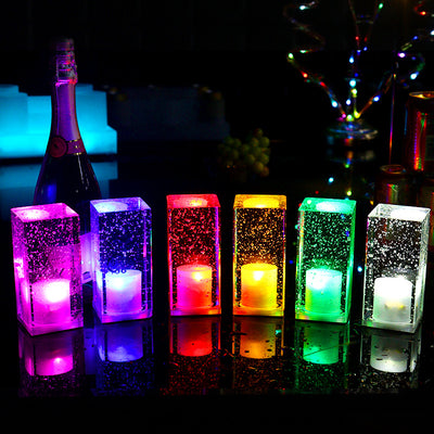 Crystal Column Bar Night Light