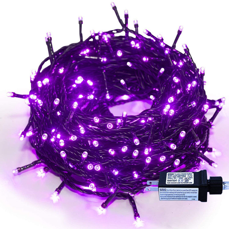 Plug-in Purple Twinkle Light String Lights Fairy Lights