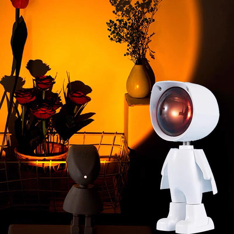 Robot Projection Light, Sun Set Light, Mood Night Light