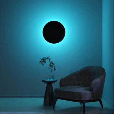 RGB Colorful LED Circle Wall Light, Mood Night Light