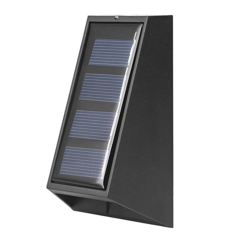 Trapezoid Solar Wall Light - Set of 4