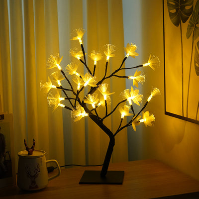 Flower Tree Night Light, Table Night Light Wtih 24 Lights