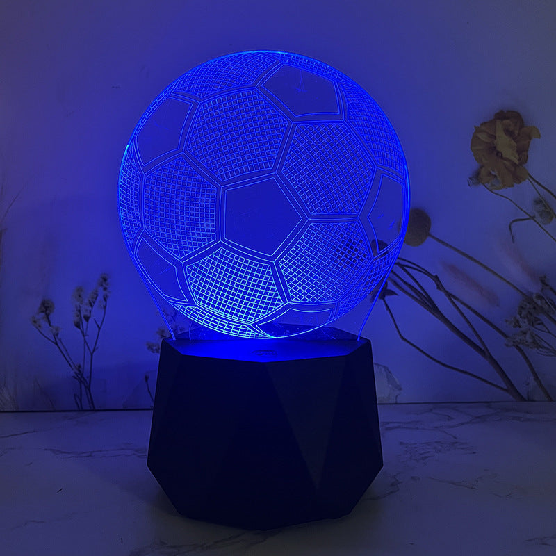 Football Table Light, Table Night Light With Bluetooth