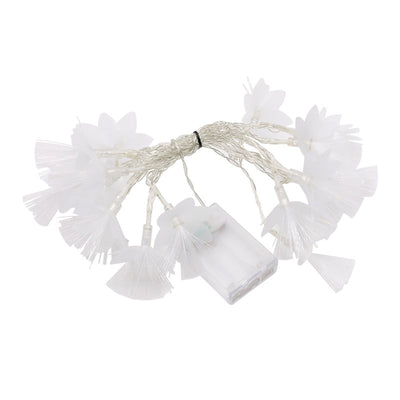 Flower String Light Led Fiber Optical Fiber Fairy Lights, Battery Operated