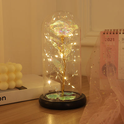 Forever Preserved  Rose In Dome, Flower Night Light