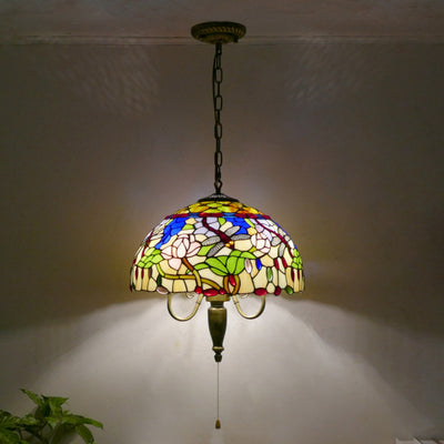 Pendant Light, Iron Tiffany Lamp, Living Room Light