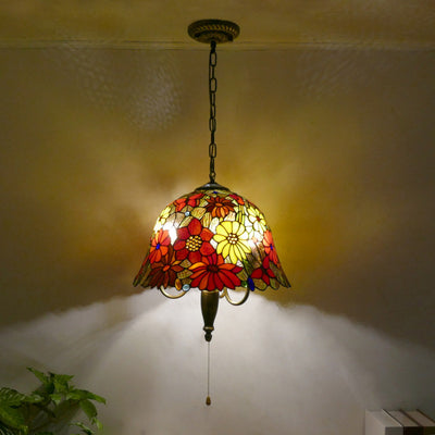 Pendant Light, Iron Tiffany Lamp, Reading Light