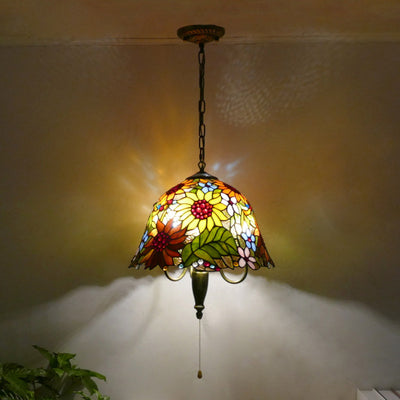 Pendant Light, Iron Tiffany Lamp, Reading Light