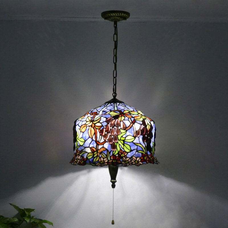 Pendant Light, Iron Tiffany Lamp, Reading Light