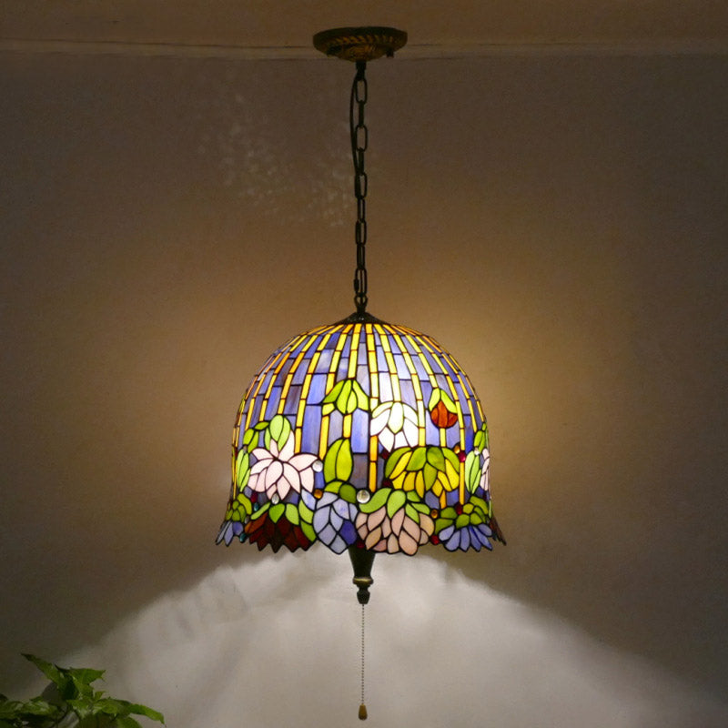 Pendant Light, Iron Tiffany Lamp, Reading Light