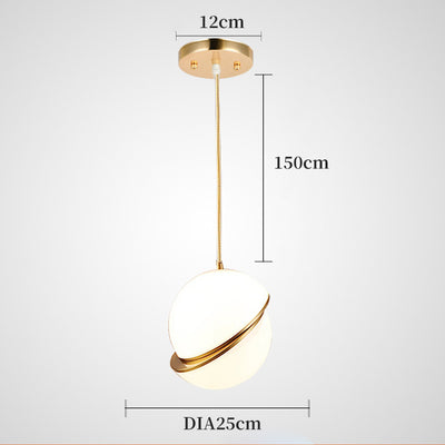 Planet Pendant Light, Bedside Pendant Light, Modern Chandelier