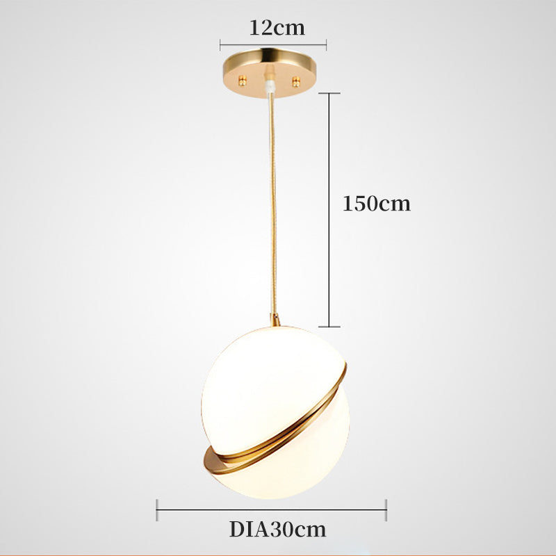 Planet Pendant Light, Bedside Pendant Light, Modern Chandelier