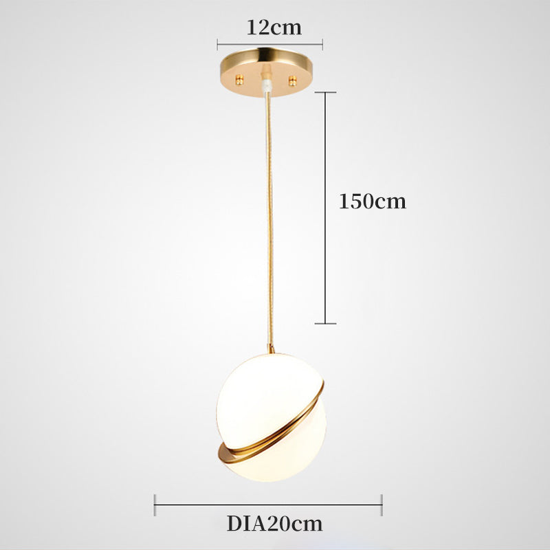 Planet Pendant Light, Bedside Pendant Light, Modern Chandelier