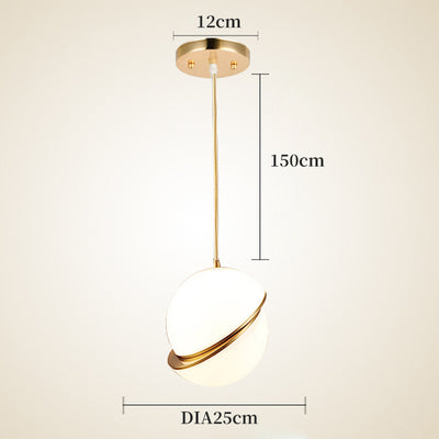 Planet Pendant Light, Bedside Pendant Light, Modern Chandelier