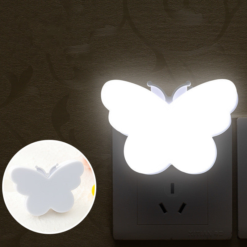 Plug In Night Light, Mini Hand Butterfly Night Light, Baby Night Light