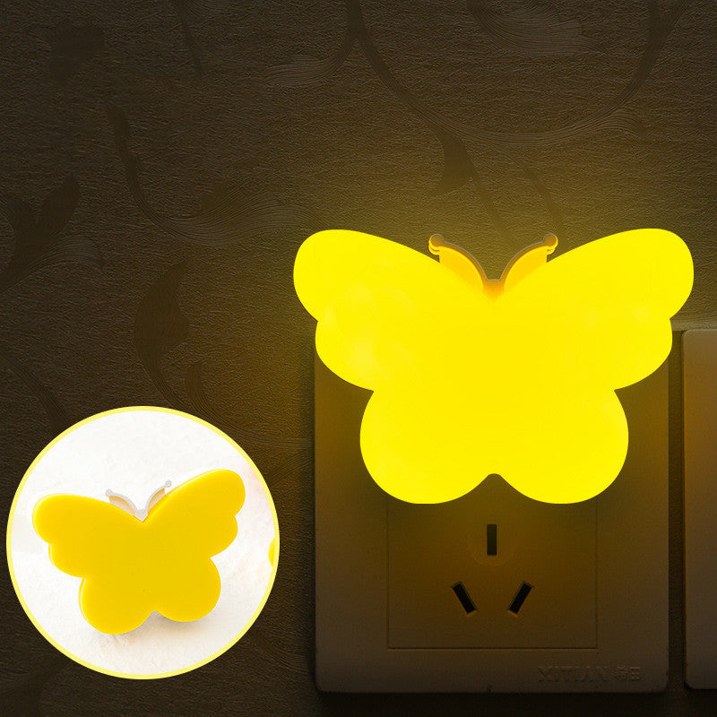 Plug In Night Light, Mini Hand Butterfly Night Light, Baby Night Light