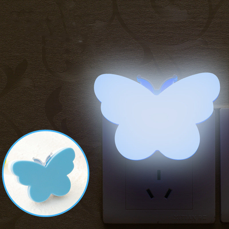 Plug In Night Light, Mini Hand Butterfly Night Light, Baby Night Light