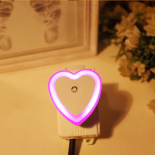 Plug In Night Light, Mini Hand Heart Night Light