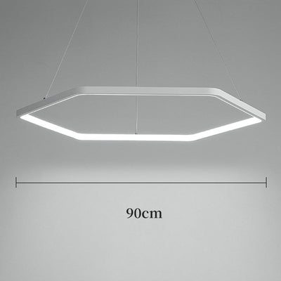 Polygon Chandelier, Pendant for Living Room