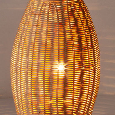 Rattan Floor Lamp, Japanese Bedroom Light, Living Room Light