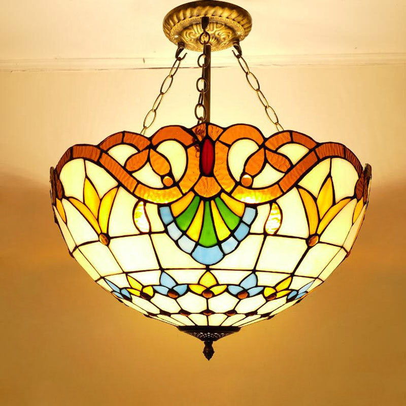 Retro Glass Pendant Light, Hotel Light, Living Room Light