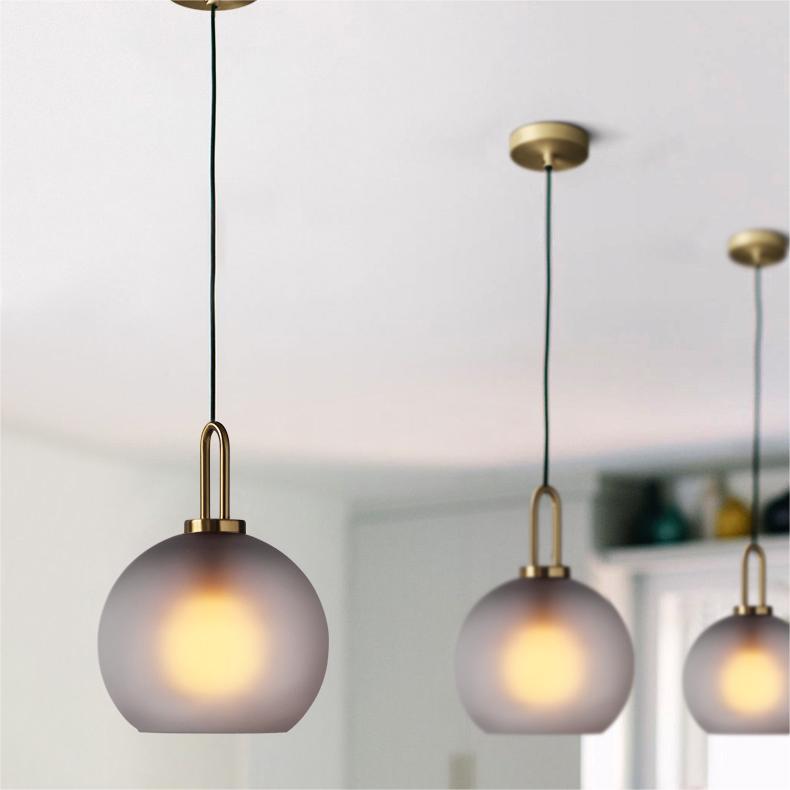 Retro Pendant Light, Scandinavian Living Room Light, Hallway Light