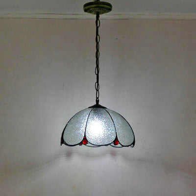 Retro Tiffany Lamp, Glass Pendant Light, Bedroom Light