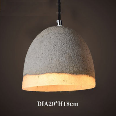 Rinbow Chandelier, Cement Pendant Light, Living Room Light, Dining Room Light