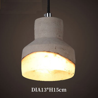 Rinbow Chandelier, Cement Pendant Light, Living Room Light, Dining Room Light