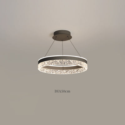 Round Hanging Light, Modern Artistic Chandelier