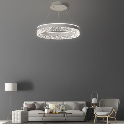 Round Hanging Light, Modern Artistic Chandelier