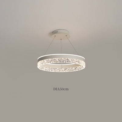 Round Hanging Light, Modern Artistic Chandelier