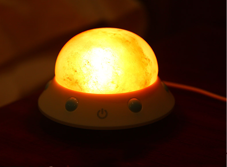 Salt Night Light, Planet Salt Light With Multicolour