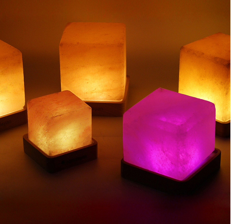 Salt Night Light, Square Salt Light