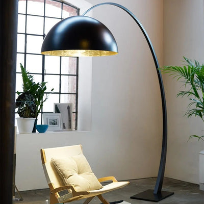 Scandinavian Arc Floor Lamp, Living Room Light, Hotel Light